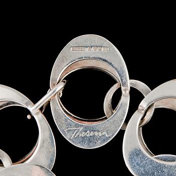 ARMBAND, silver, Theresia Hvorslev.