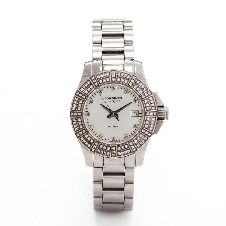 Longines, Conquest, wristwatch, 31 mm.
