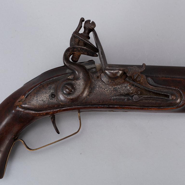 A pistol, circa 1800.