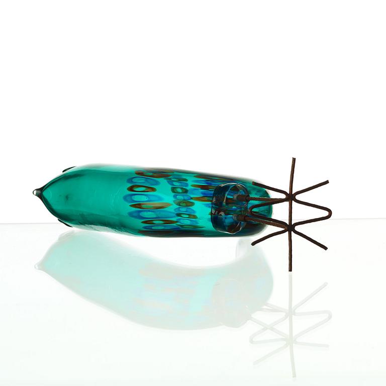 Alessandro Pianon, fågel, "Pulcino", Vistosi, Italien, 1960-tal.