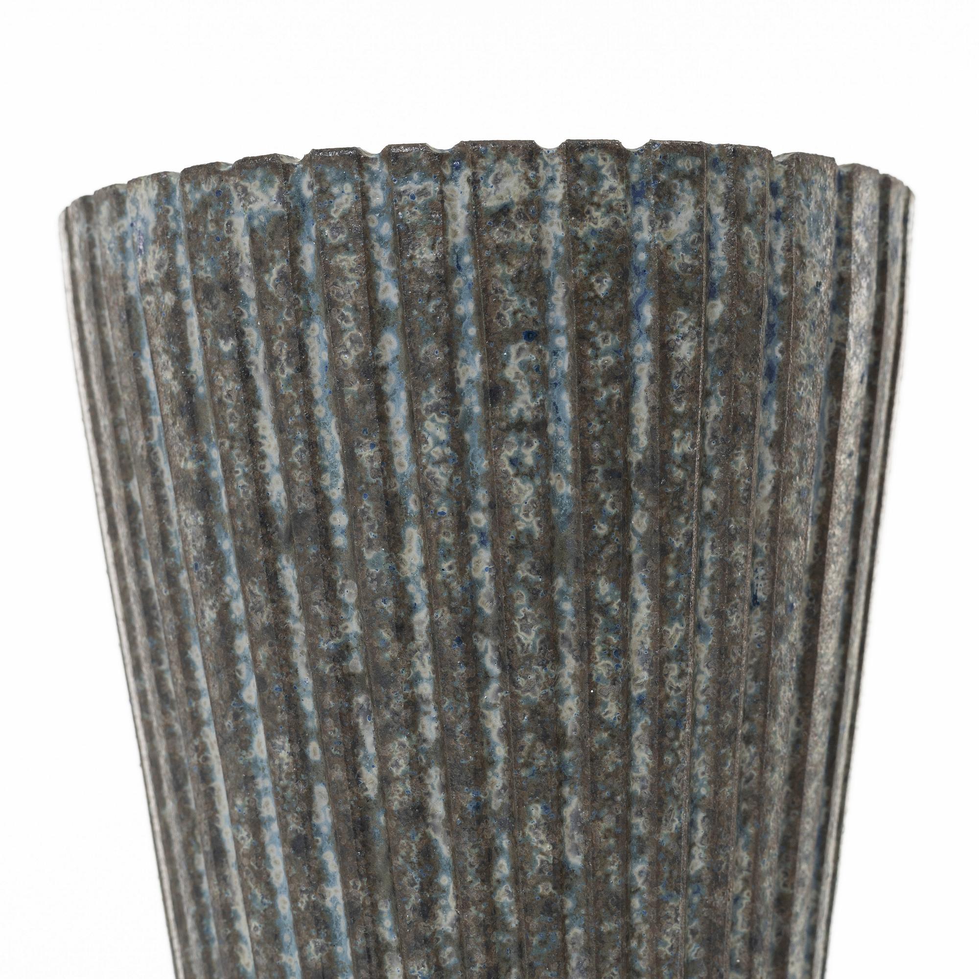 Arne Bang, a stonware vase, Denmark.