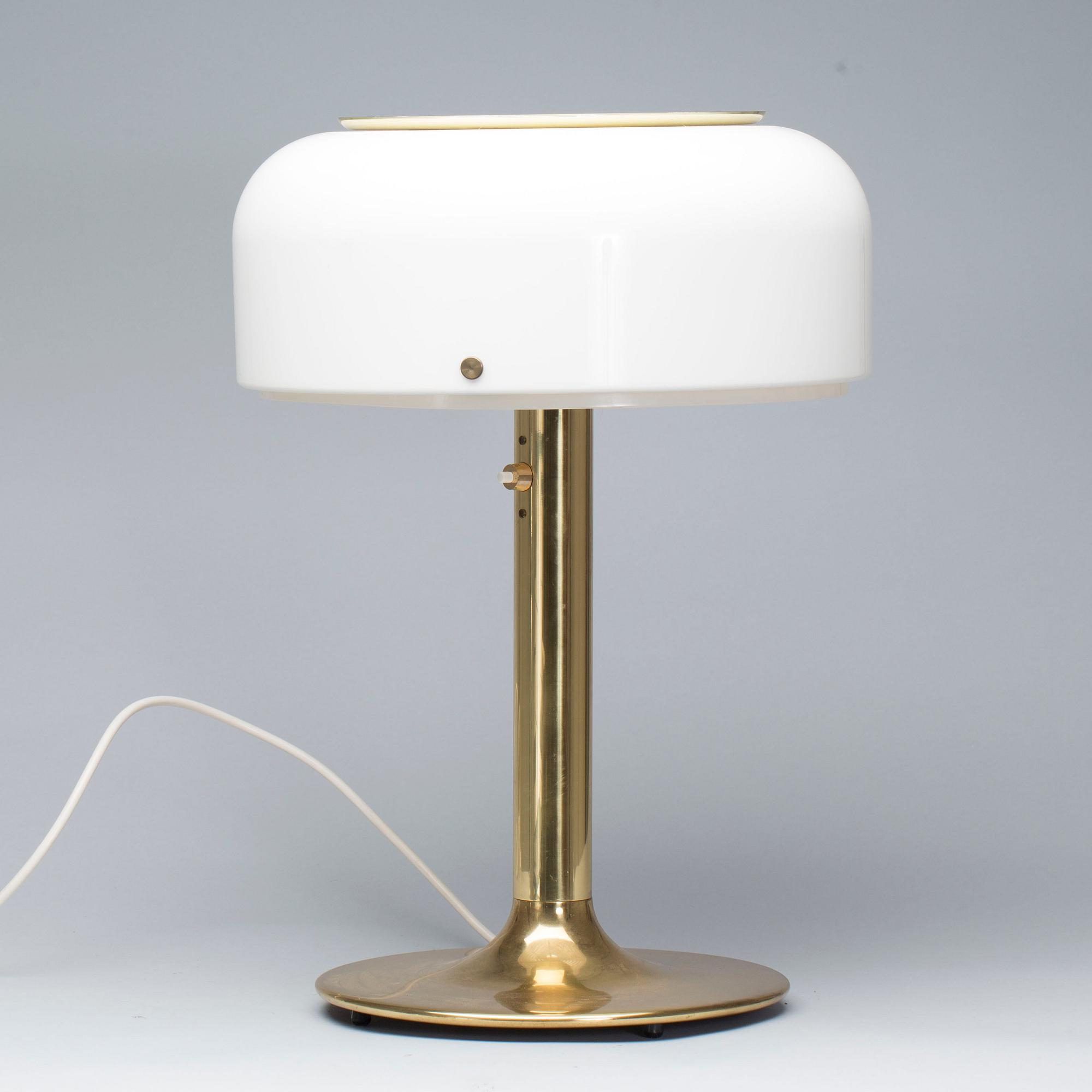 BORDSLAMPA, "Knubbling", Anders Pehrson, Ateljé Lyktan, Åhus, 1900-talets andra hälft.