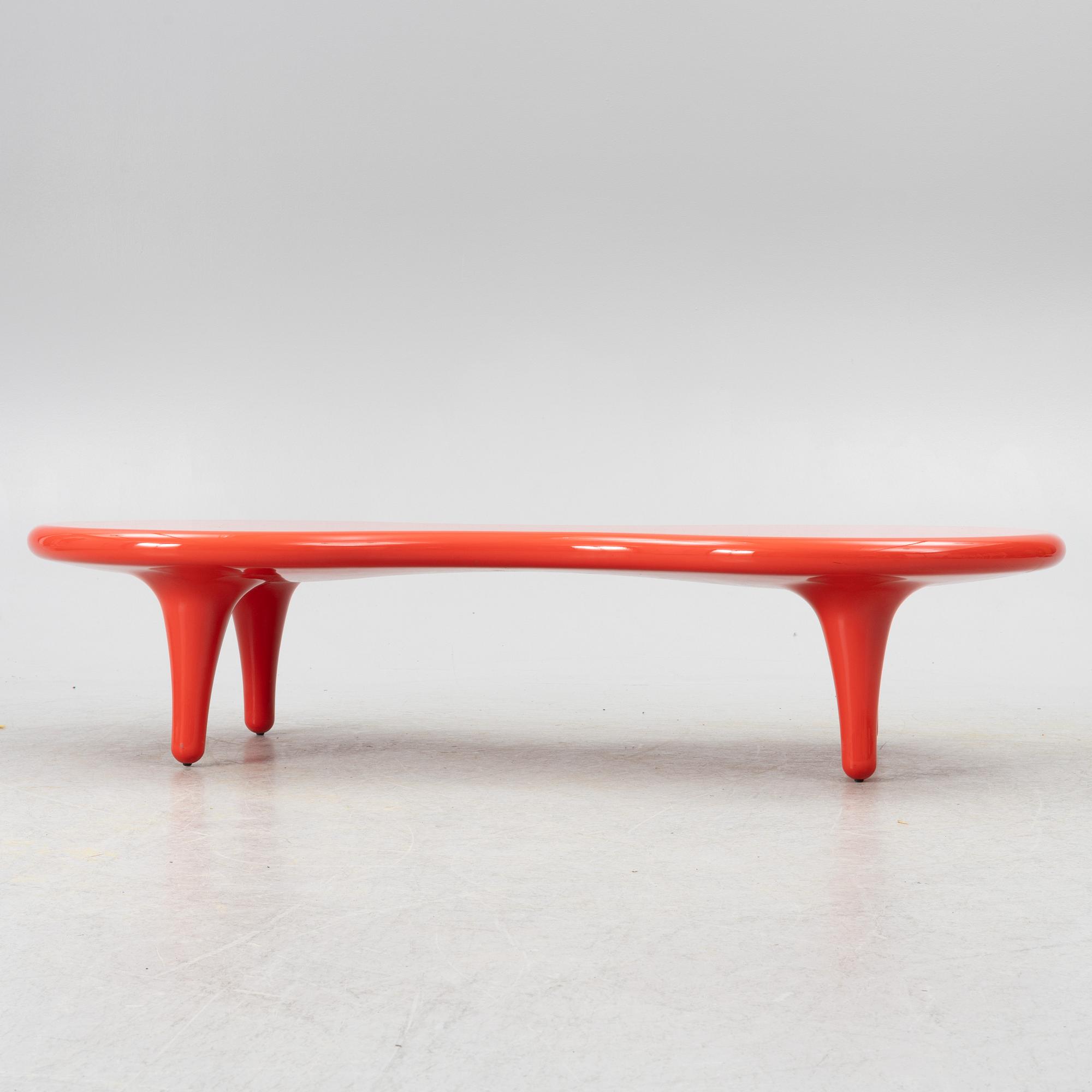 Marc Newson, coffee table, "Orgone Table", Cappellini.