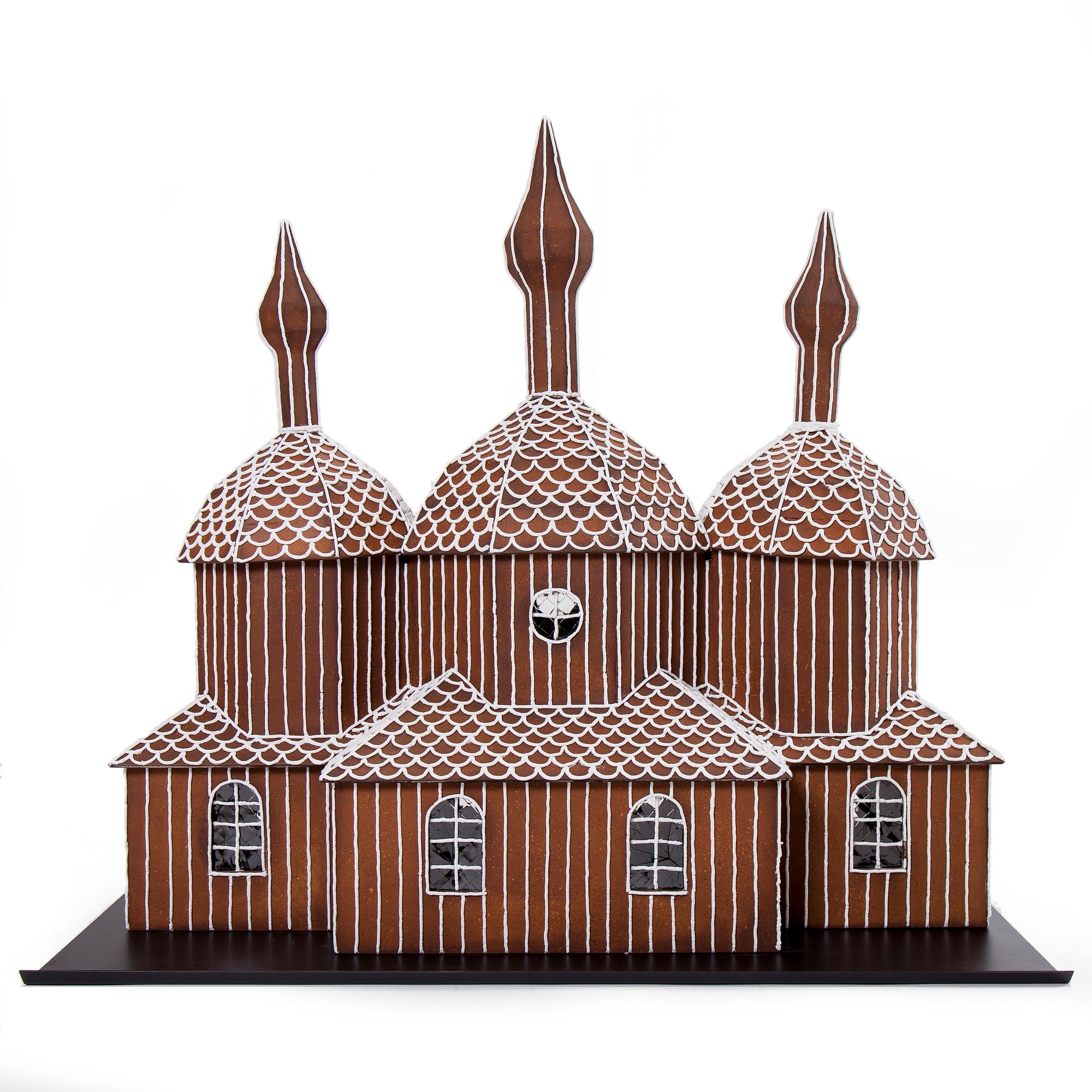 PEPPARKAKSHUS, kyrka, NK 2015, JoAnn Tan Studio.
