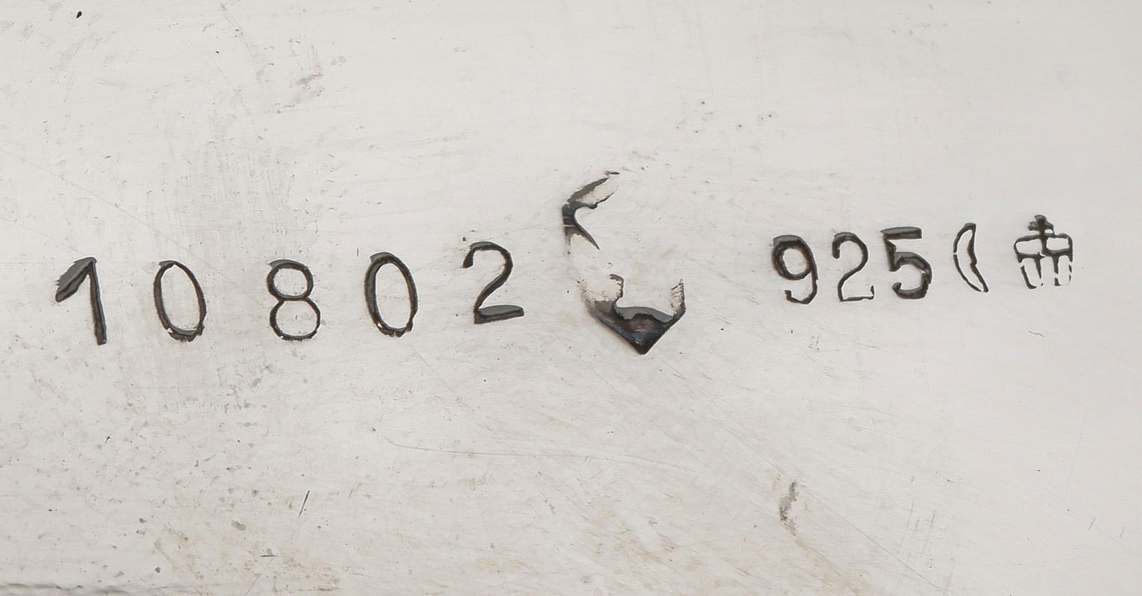 SÅSSKÅL, med värmeljus, silver, vikt. 472 g, "Binder", Tyskland.