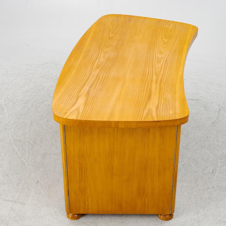 Skrivbord med bokhylla, Swedish Modern, 1940-tal.