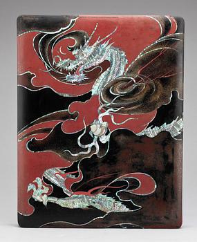 ASK, lackarbete samt pärlemor, Meij, Japan, 1900-tal.