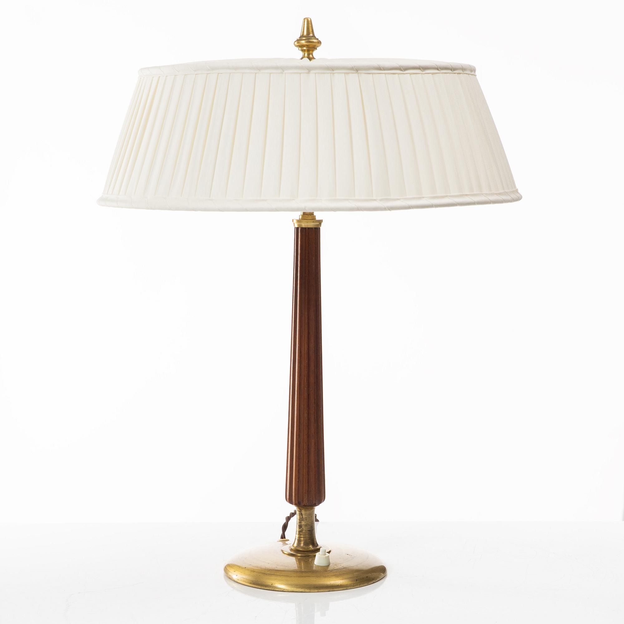Bertil Brisborg, a pair of table lamps model "32929", Nordiska Kompaniet 1950s.