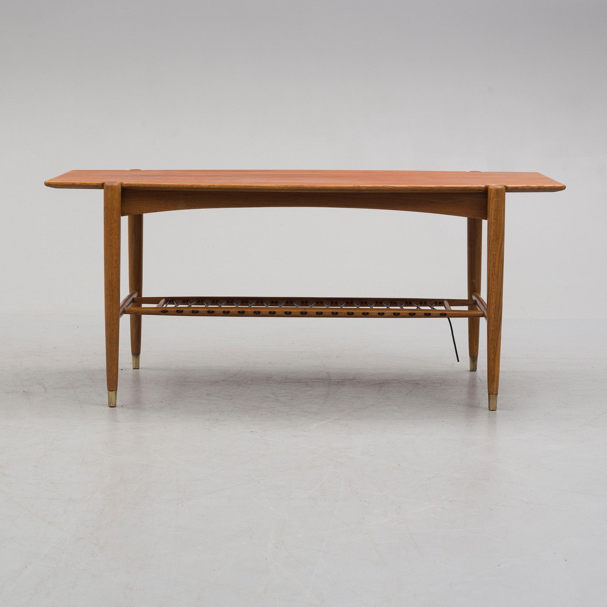 a second half of the 20th century table, from Bodafors, possibly by Bertil Fridhagen.