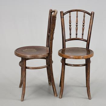 STOLAR, 4 st, etikettmärkt Mundus and J&J Kohn Ltd, 1900-talets början.