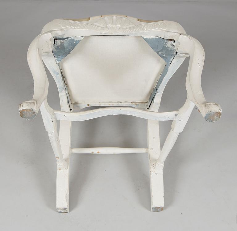 STOL, senbarock, 1700-tal.