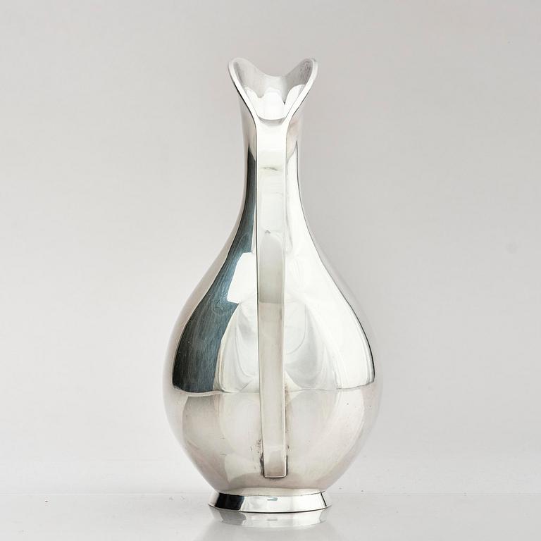 Kay Fisker, a sterling silver jug, company Anton Michelsen, Copenhagen, Denmark.
