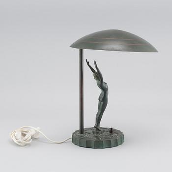 BORDSLAMPA, 1920/-30-tal.