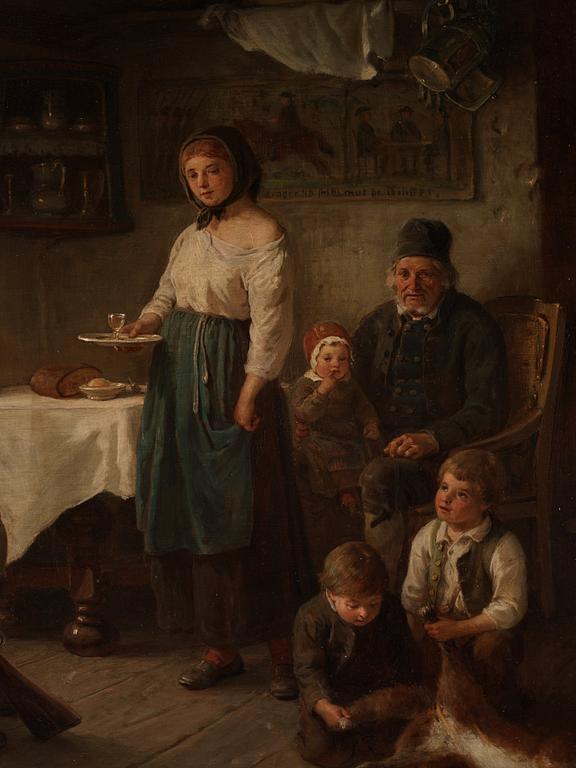Bengt Nordenberg, A Drink After Hunting.