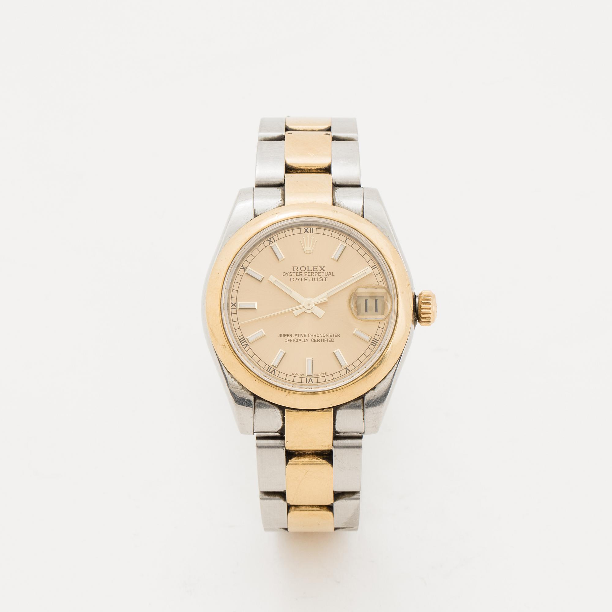 Rolex, Oyster Perpetual, Datejust 31, Chronometer, wristwatch, 31 mm.