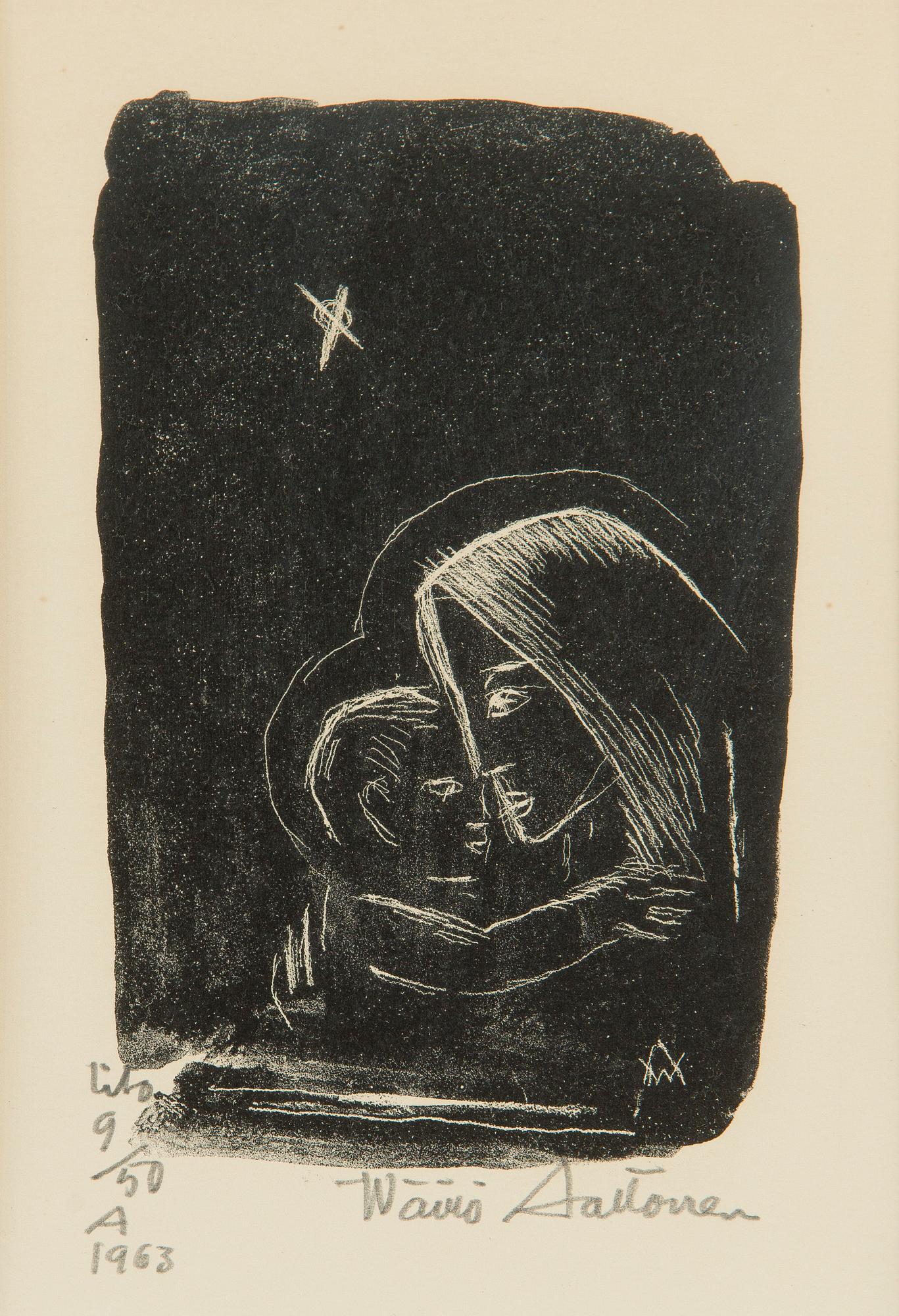 Wäinö Aaltonen, Mor och barn.