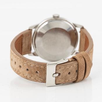 Omega, Genève, "Cursive Genève", armbandsur, 34 mm.