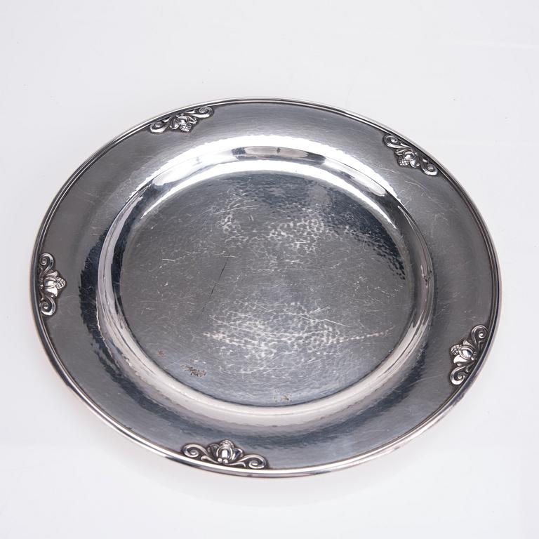 FAT, sterlingsilver, Georg Jensen, stämplad RJ, Danmark. Vikt 699 g.