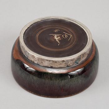 Carl-Harry Stålhane, a stoneware bowl, Designhuset, 1970's.