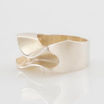 Björn Weckström, ring "Sirene" sterlingsilver, Lapponia 1978.