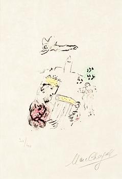 237. Marc Chagall, "Le Roi David".