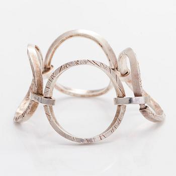 Zoltan Popovits, bracelet, silver, Lapponia 2009.