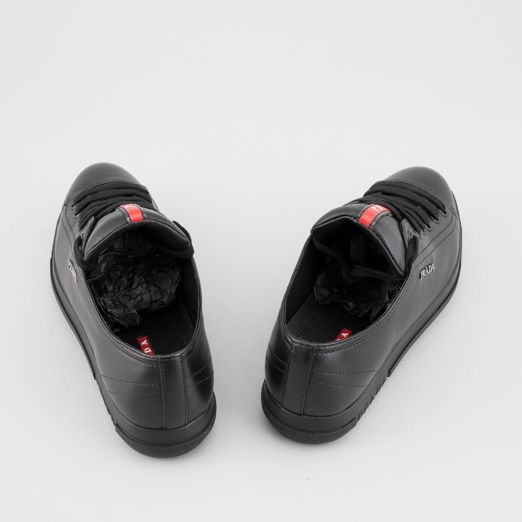 PRADA, sneakers, två par, storlek 35,5.