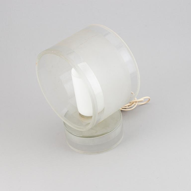 BORDSLAMPA, glas, funkis, 1930-/1940-tal.