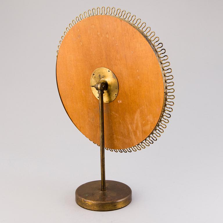 A mid-20th century table mirror, probably Nordiska Kompaniet.