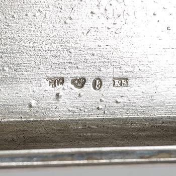 Samling silver, mestadels GEWE, 7 delar, vikt ca 550 gram.