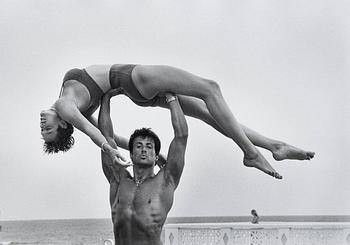 229. Herb Ritts, "Sly + Gita", 1985.