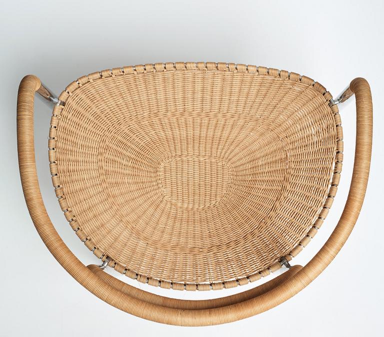 Poul Kjaerholm, a "PK 12" chair, edition E Kold Christensen, Denmark ca 1962.