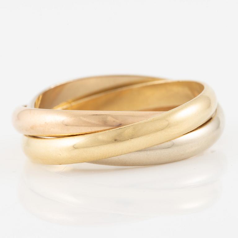 Cartier ring "Trinity" 18K guld.