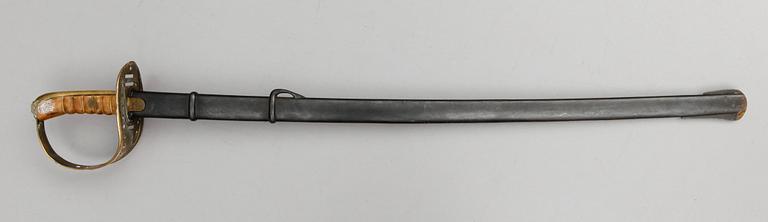 SABEL, m/1867-1893, för Kavalleriet.