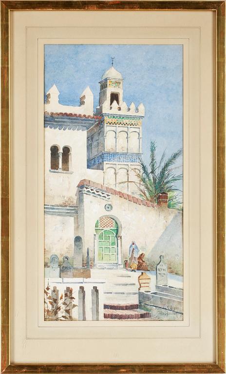 AXEL AXELSSON, 2 st, akvareller, sign o dat -86, resp. -96.