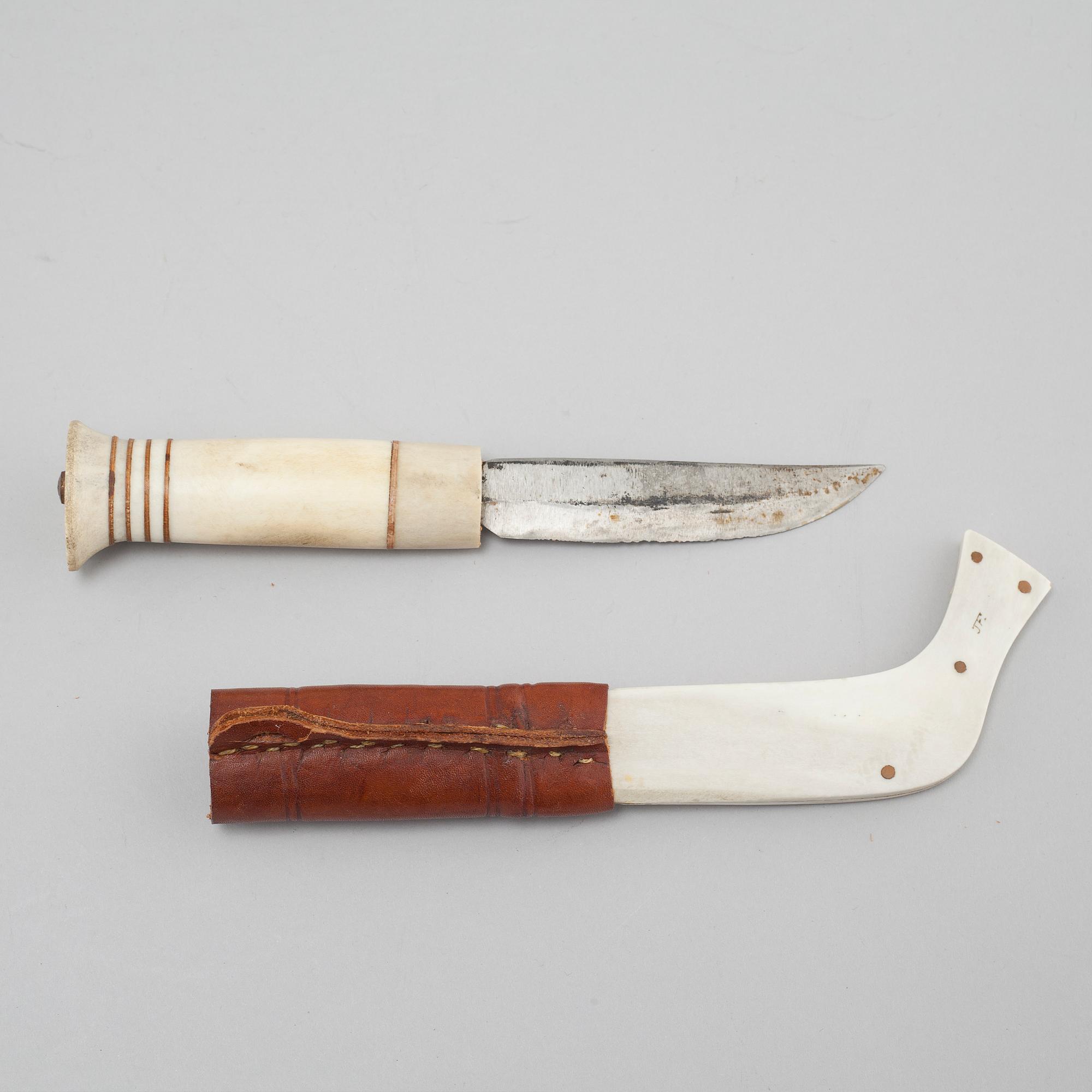 JOHAN FANKKI, kniv, signerad JF.