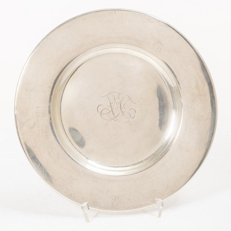Fat, 2 st, silver, Stockholm, 1916-46.