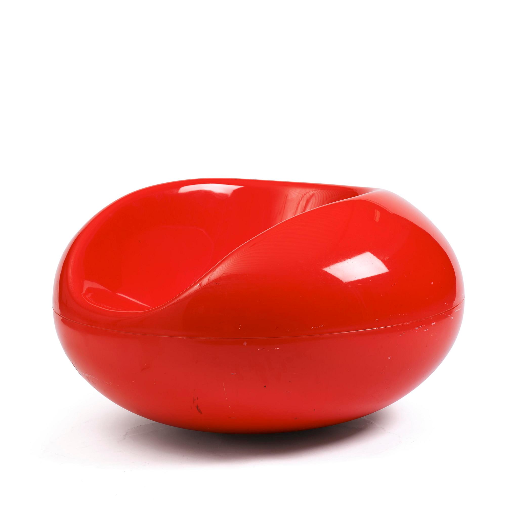 Eero Aarnio, a “Pastilli” armchair, executed by Asko or Adelta, Finland.