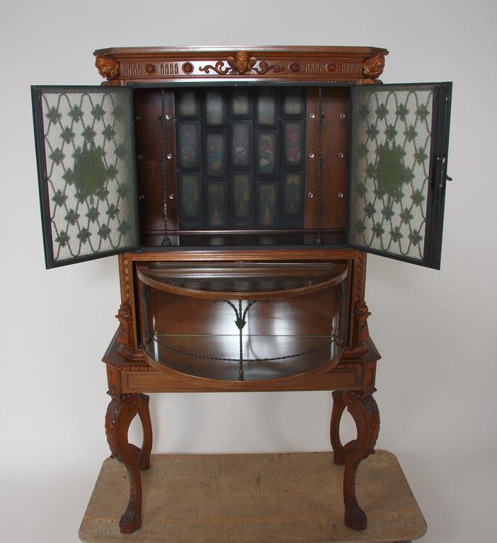 BARSKÅP, barockstil.