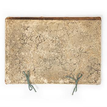 Carl Johan Fahlcrantz, Sketchbook with 28 topographical pencil drawings.