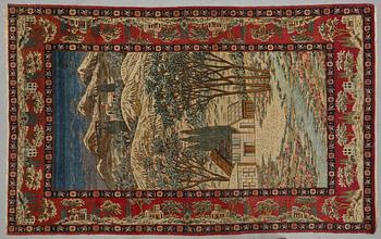 MATTA, troligen Keshan, old/semiantik, 216 x 134 cm.