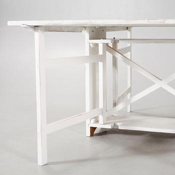 A folding table from the secodn half of the 20th century.