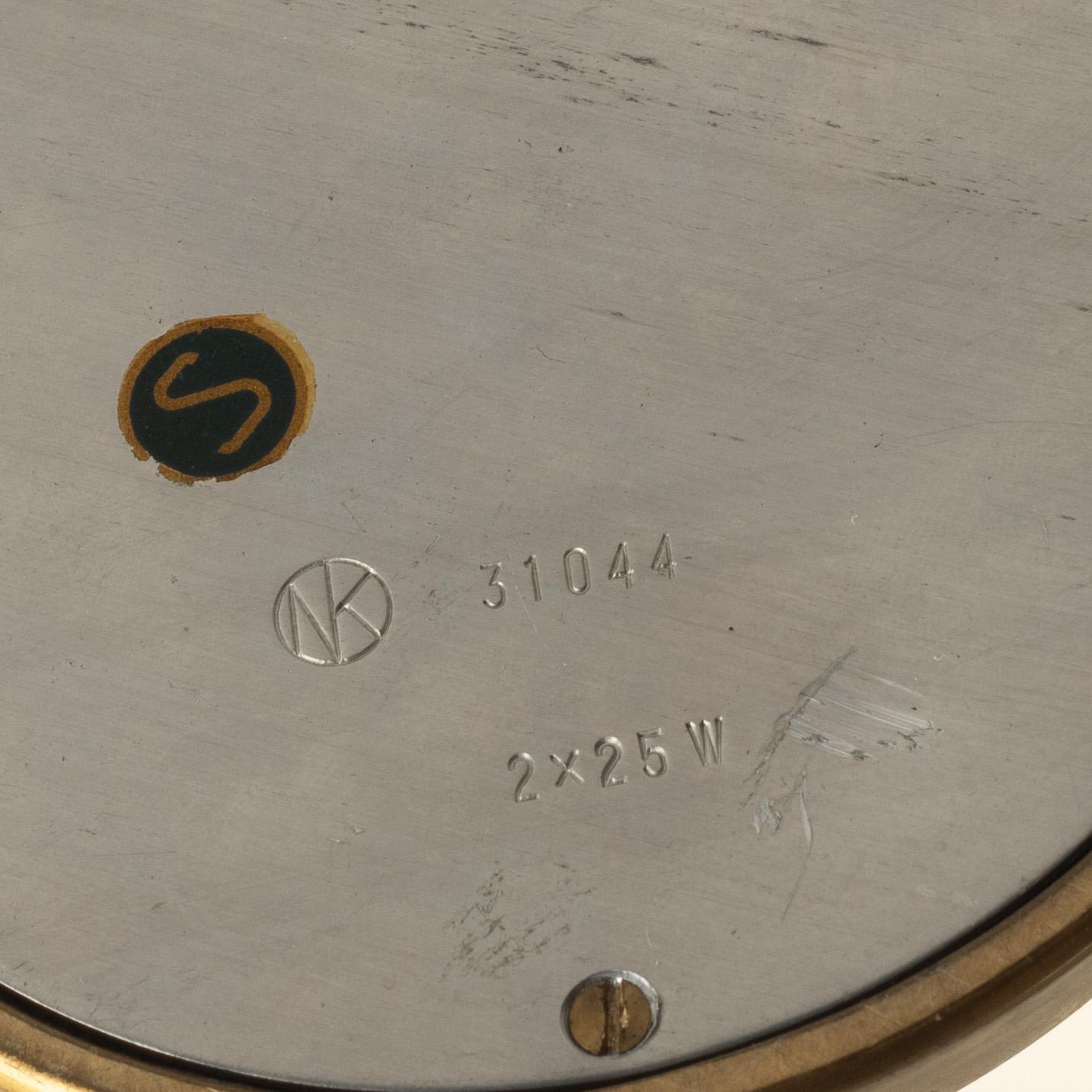 Bertil Brisborg, a model "31044" table lamp, Nordiska Kompaniet, Sweden, 1940s.