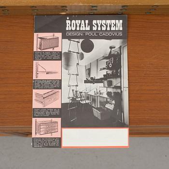 HYLLSYSTEM, "Royal system", Poul Cadovius, Danmark, 1960-talet.