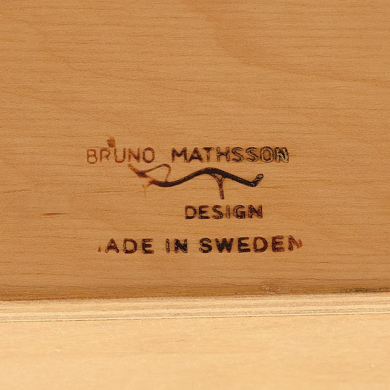 Bruno Mathsson, a wall shelf system, Firma Karl Mathsson, Sweden 1967.