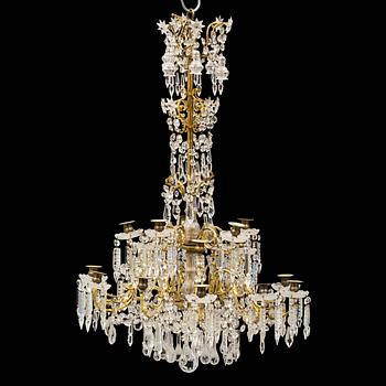 A late 19th century chandelier.