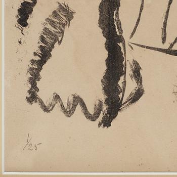 John Jon-And, lithograph, 1916, signed 1/25.