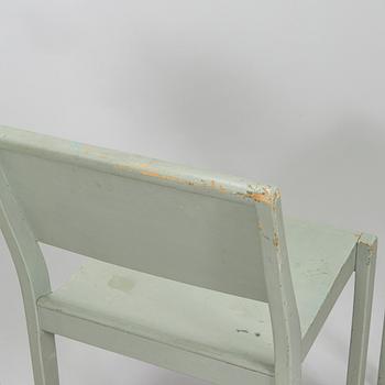 Alvar Aalto, A set of three 'model 611' chairs for O.Y. Huonekalu- ja Rakennustyötehdas A.B. 1940s.