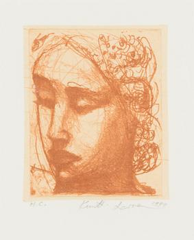 Kuutti Lavonen, soft-ground, aquatint, signed and dated 1994, marked H.C.