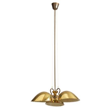 299. Harald Notini, a ceiling lamp model "11894", Arvid Böhlmarks Lampfabrik, Stockholm, 1950s.